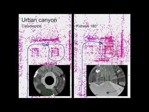 Benefit of Large Field-of-View Cameras for Visual Odometry