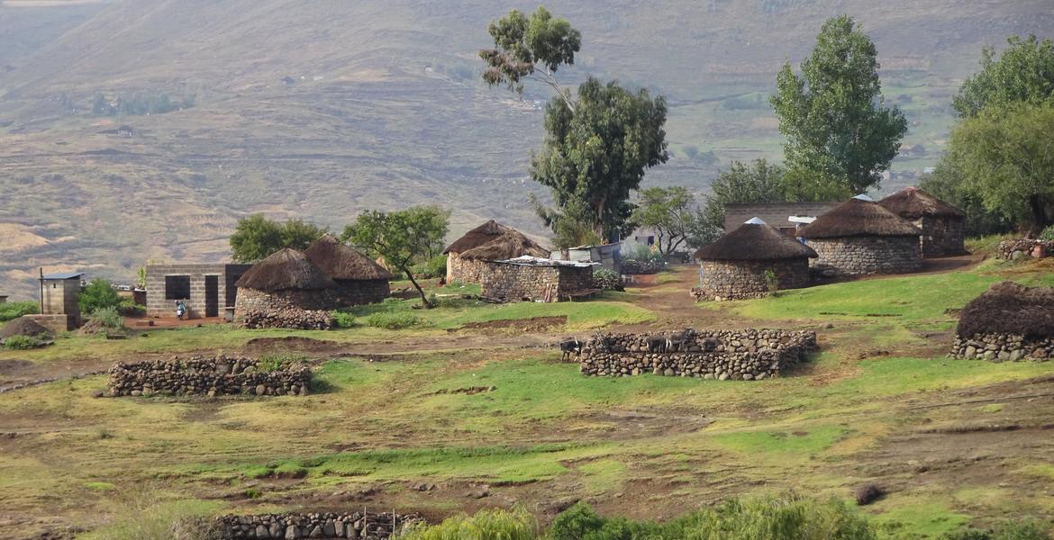 village lesotho